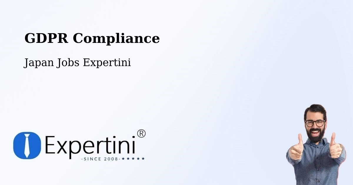 EU GDPR Compliance Statement – Daitōchō - Japan Jobs Expertini